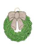 DK Designs | Mocha Bow Wreath Door Hanger