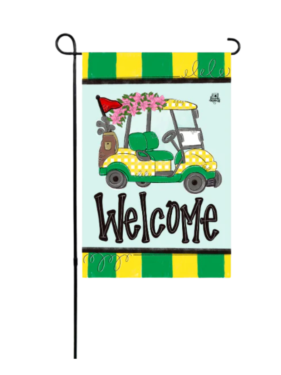 DK Designs | Azalea Golf Cart Garden Glam