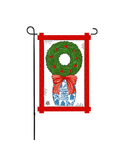 DK Designs | Garden Glam - Blue & White Wreath Topiary