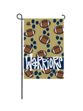 DK Designs | Warriors Football Glam Flag