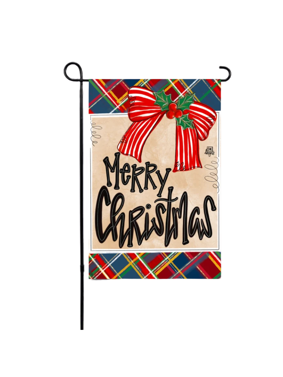 DK Designs | Garden Glam - Plaid Merry Christmas