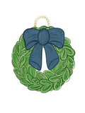 DK Designs | Navy Bow Wreath Door Hanger