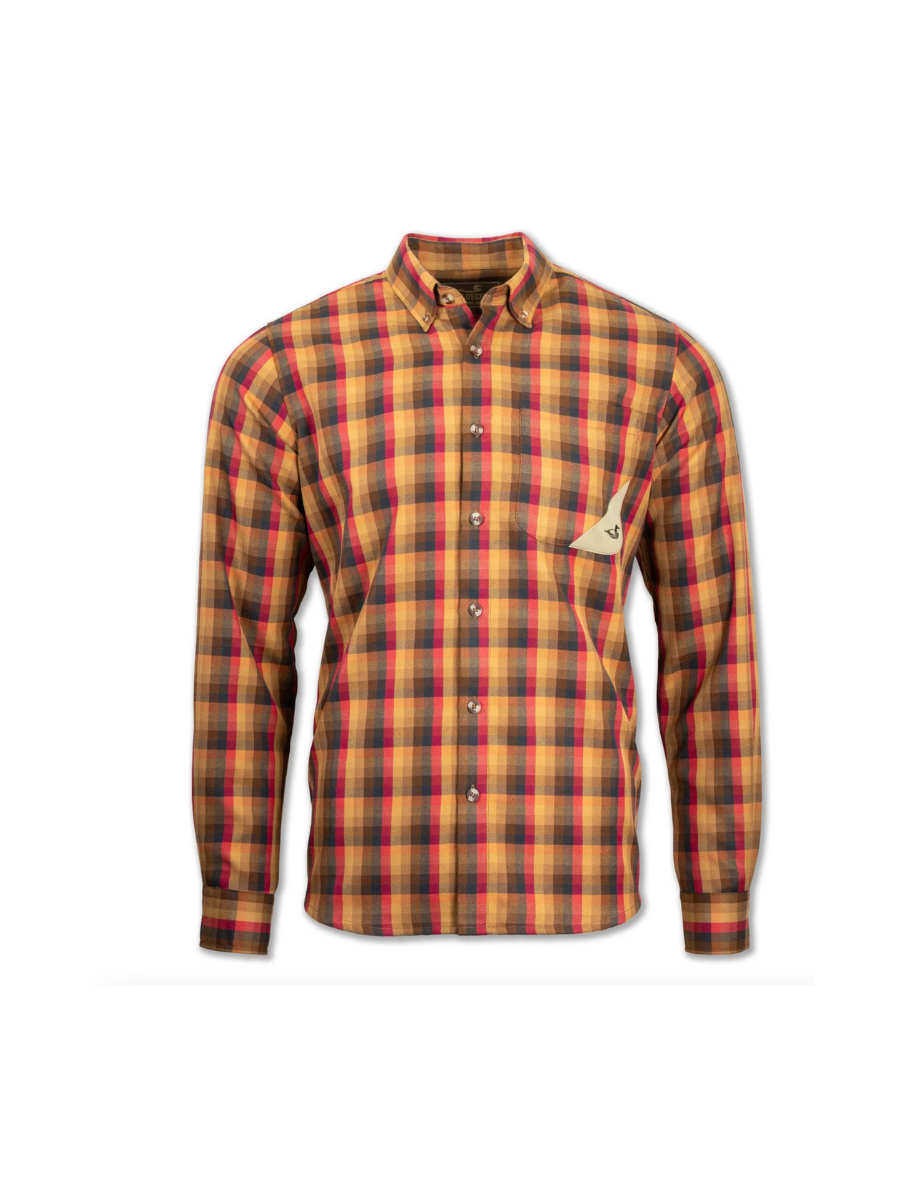 Dixie Decoys | Tattersall Sport Shirt - Fall Foliage