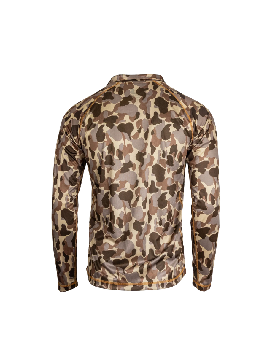 Dixie Decoys | FrogSkin Camo 1/4 Zip Pullover