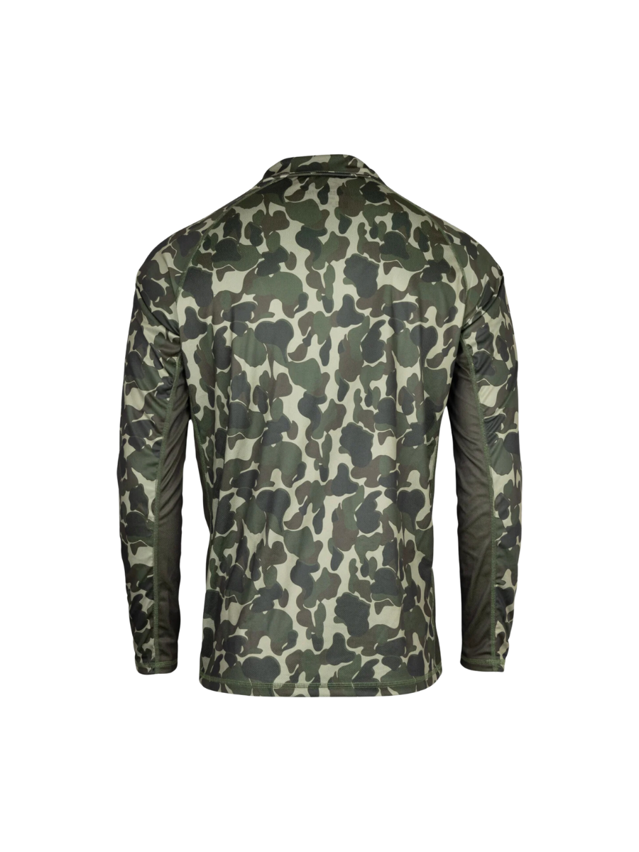 Dixie Decoys | Frogskin Timber Camo 1/4 Zip Pullover