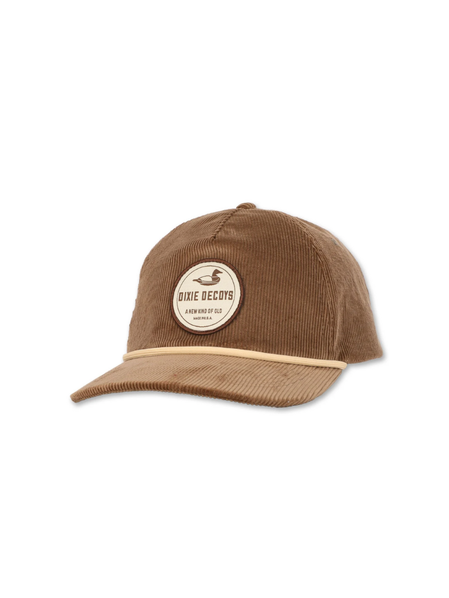 Dixie Decoys | Corduroy Rope Hat - Brown