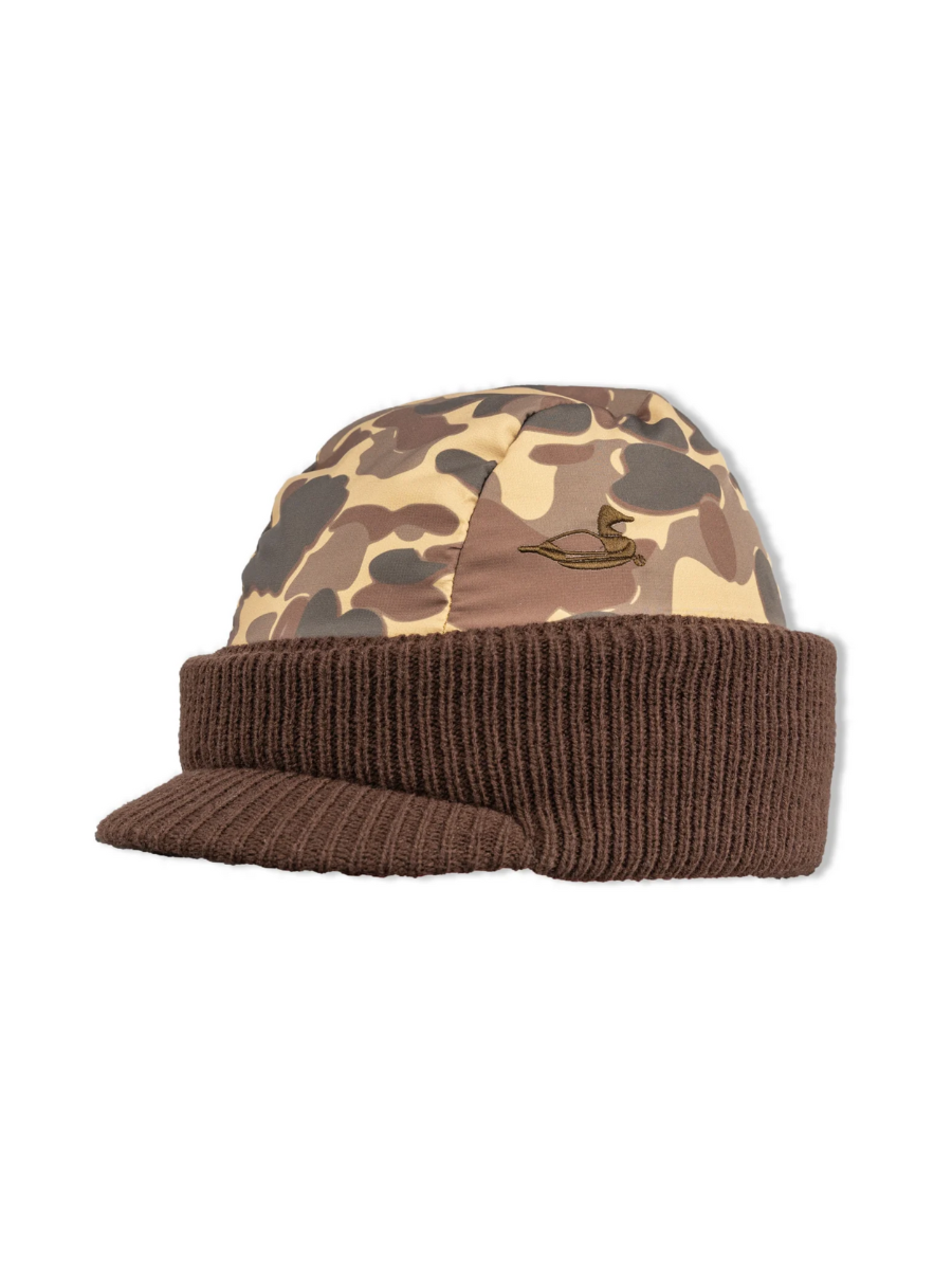 Dixie Decoys | Frogskin Camo Toboggan with Bill