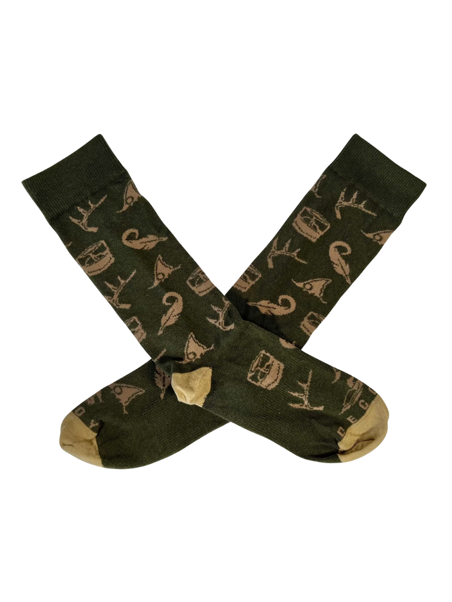 DECOY | Icon Socks - Green/Khaki