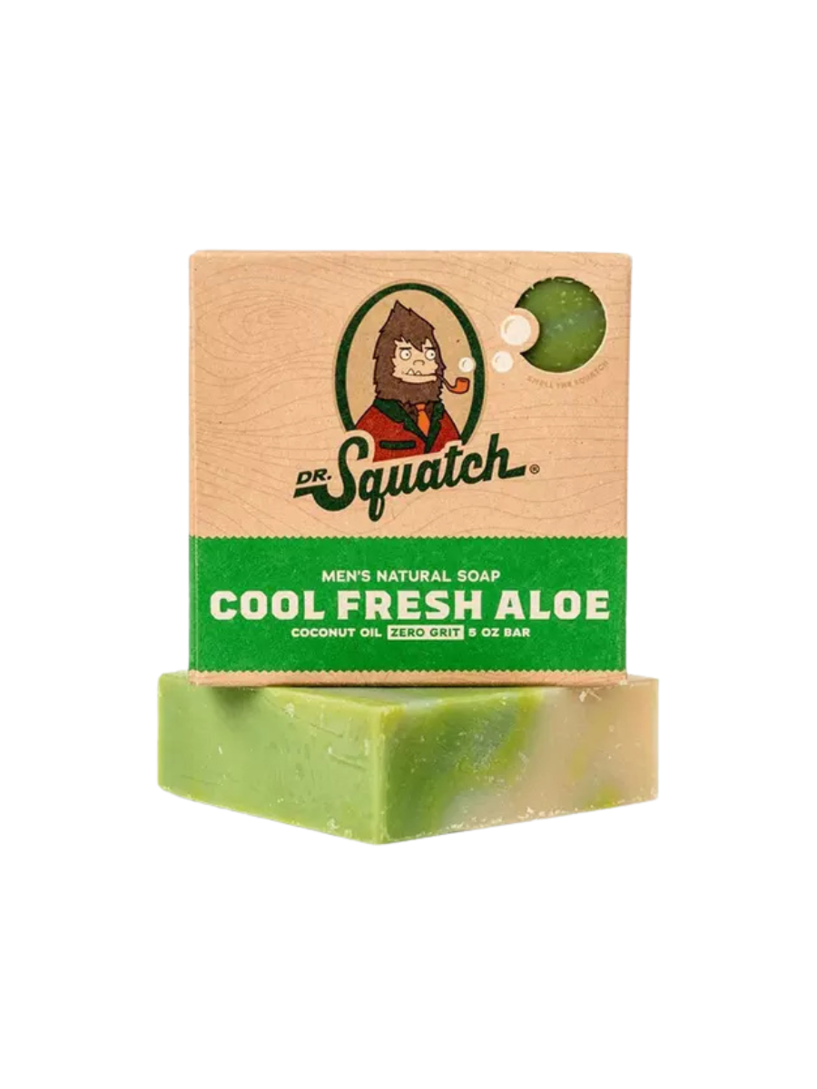 Dr. Squatch | 5 oz Bar Soap - Cool Fresh Aloe