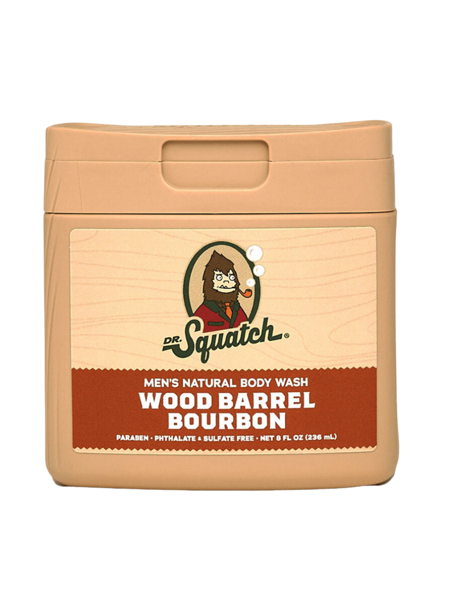 Dr. Squatch | 8 oz Body Wash - Wood Barrel Bourbon