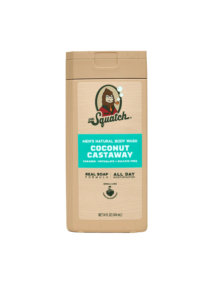Dr. Squatch | 14 oz Body Wash - Coconut Castaway