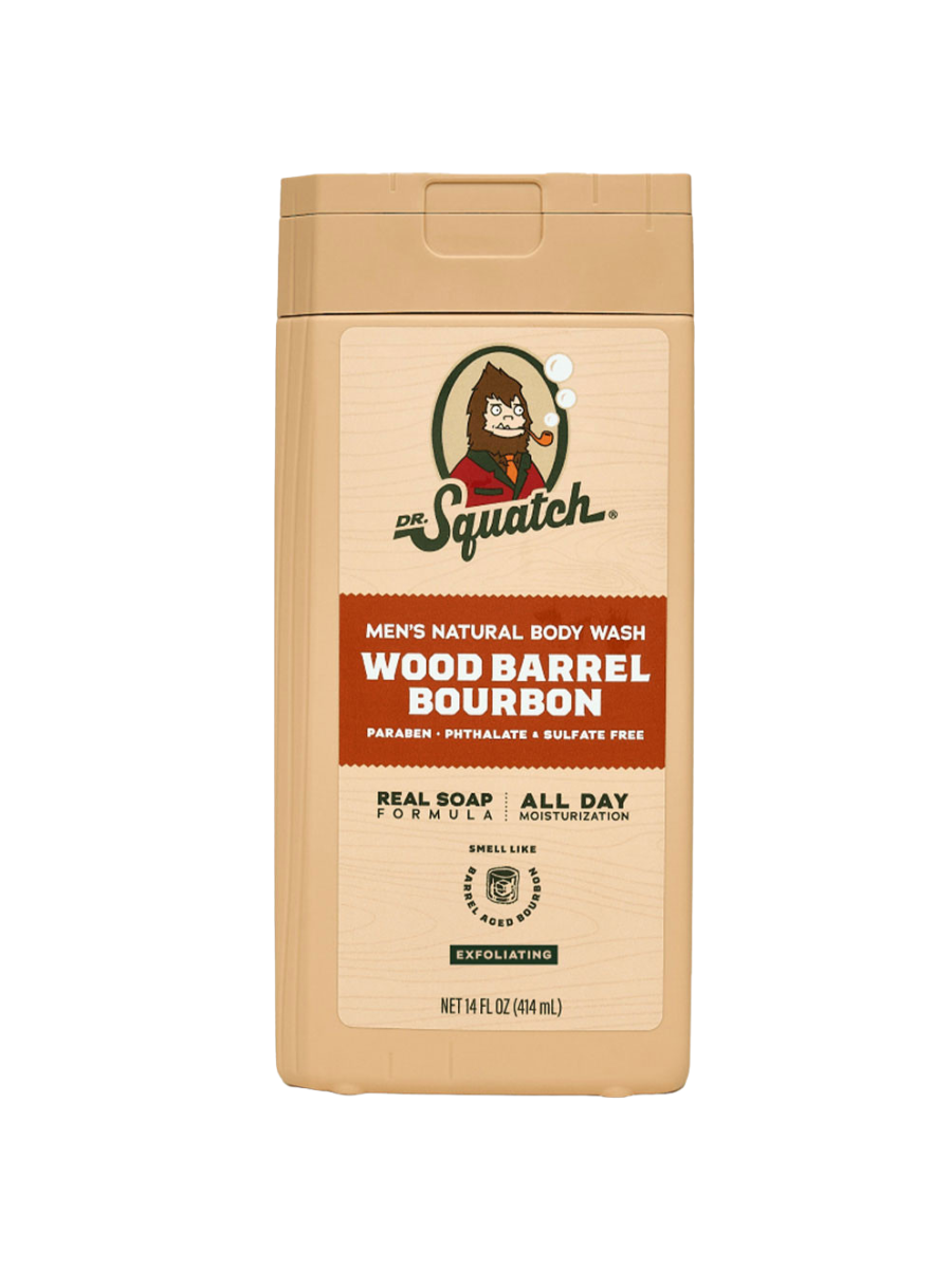 Dr. Squatch | 14 oz Exfoliating Body Wash - Wood Barrel