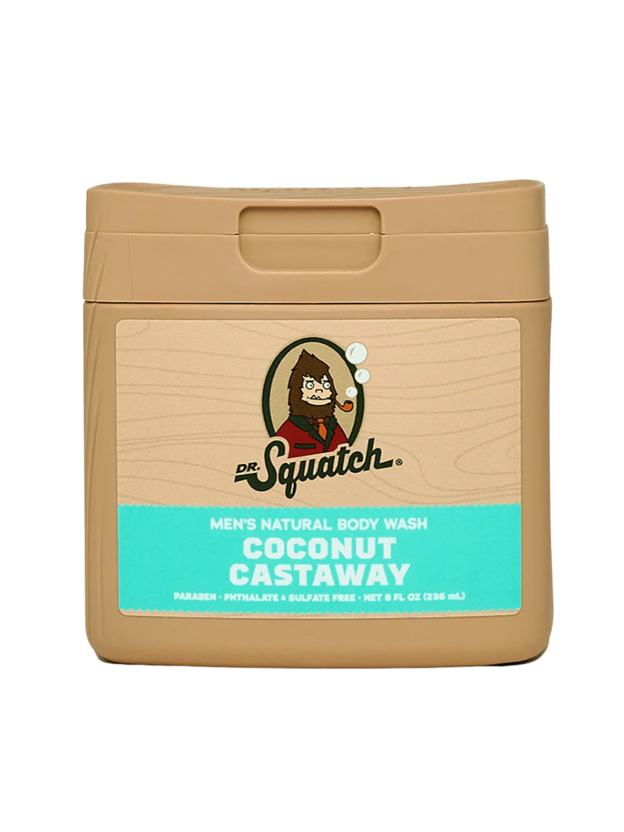 Dr. Squatch | 8 oz Body Wash - Coconut Castaway