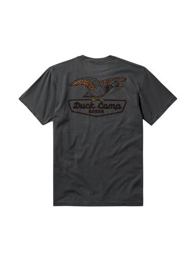duck camp dc shop tee grey duck mens tripp