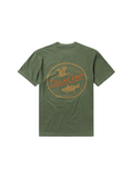 Duck Camp Pheasant Redfish Tee Willow Green Duck Fish Men's Tee Short Sleeve Tee Men's T-Shirt Crew Neck Jincy's Tripp Men's