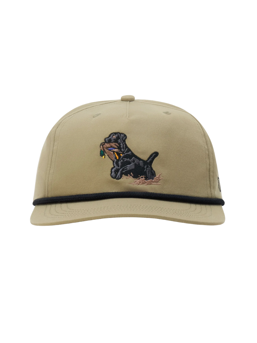 Duck Camp | Black Lab Hat - Sagebrush