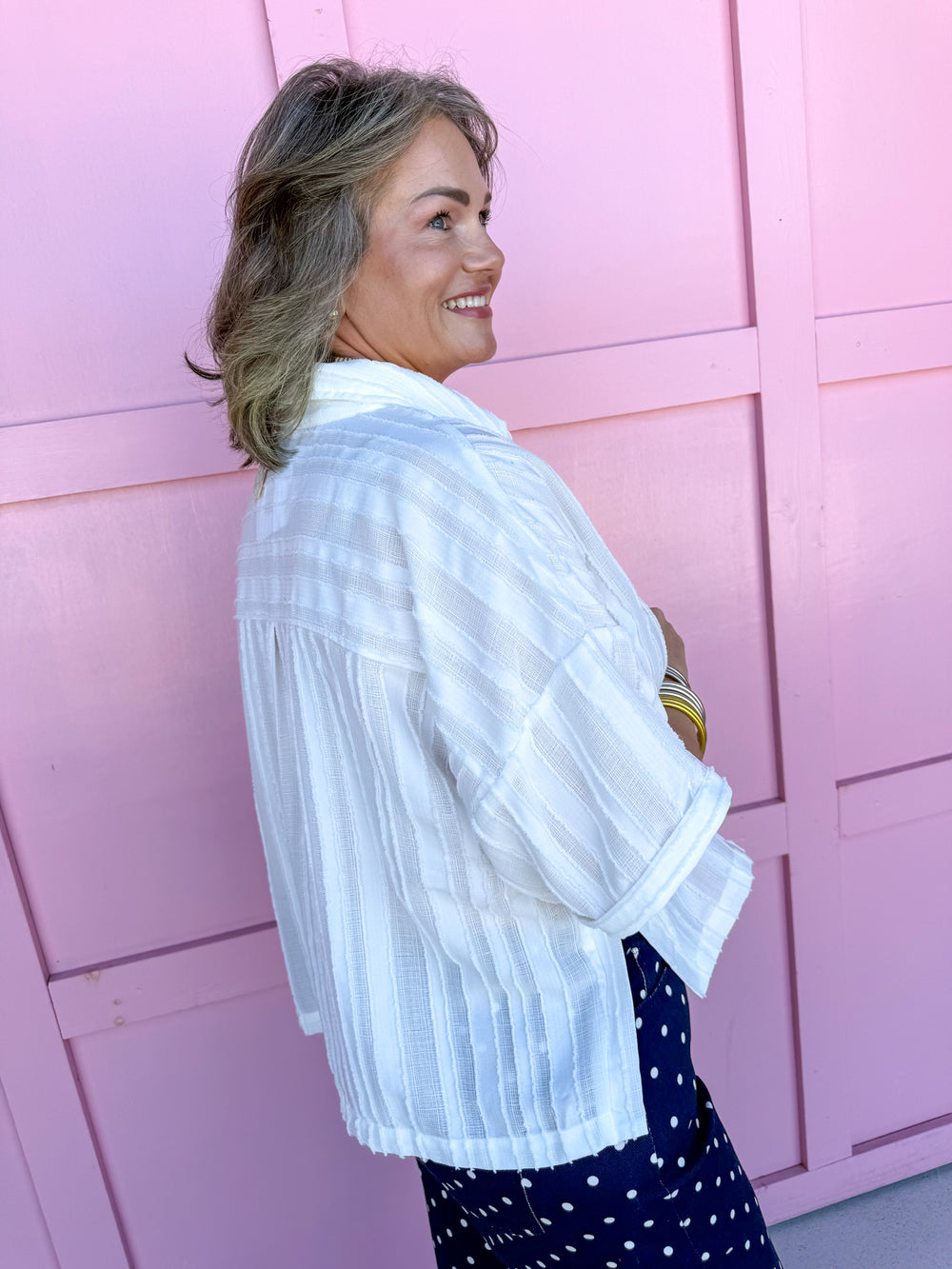 Southern Social Top - Off White