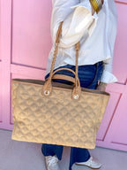 Caroline Hill | Melissa Tote Bag - Natural