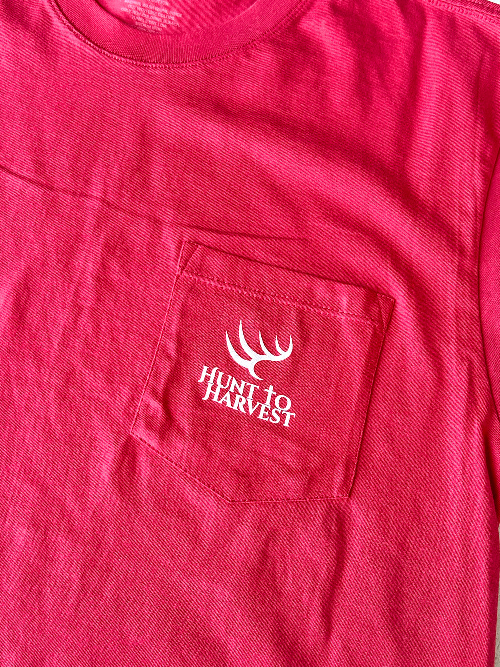 Hunt To Harvest | Retro Logo Tee - Brick