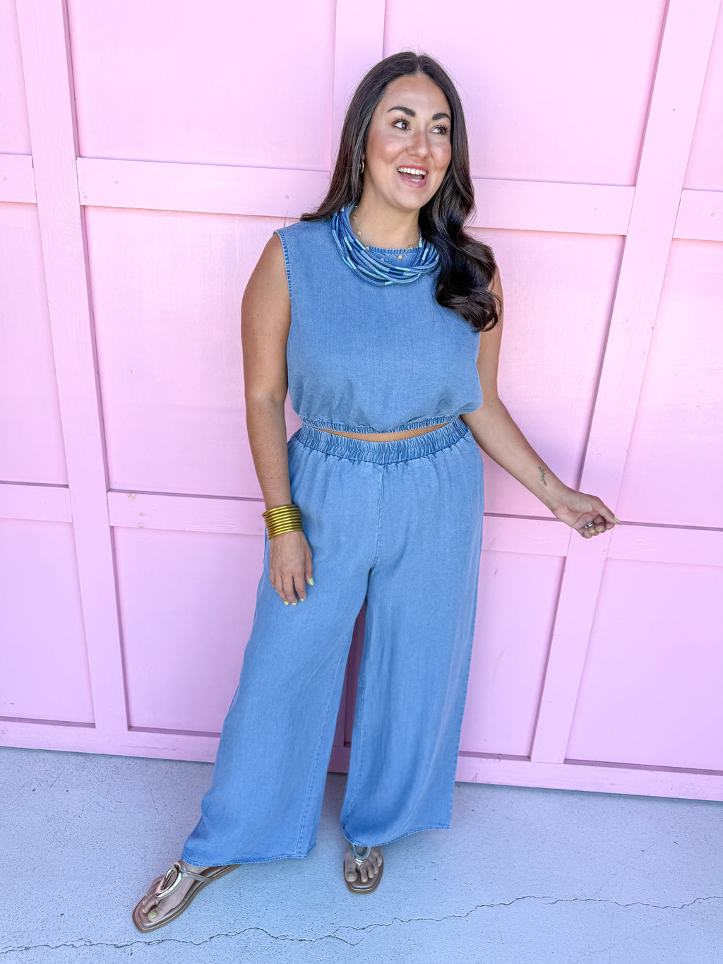 Chambray Dreams Set