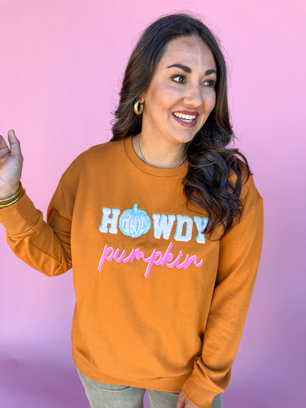 Howdy Pumpkin Sweatshirt