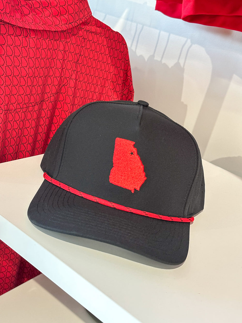 State Of Georgia Hat - Black