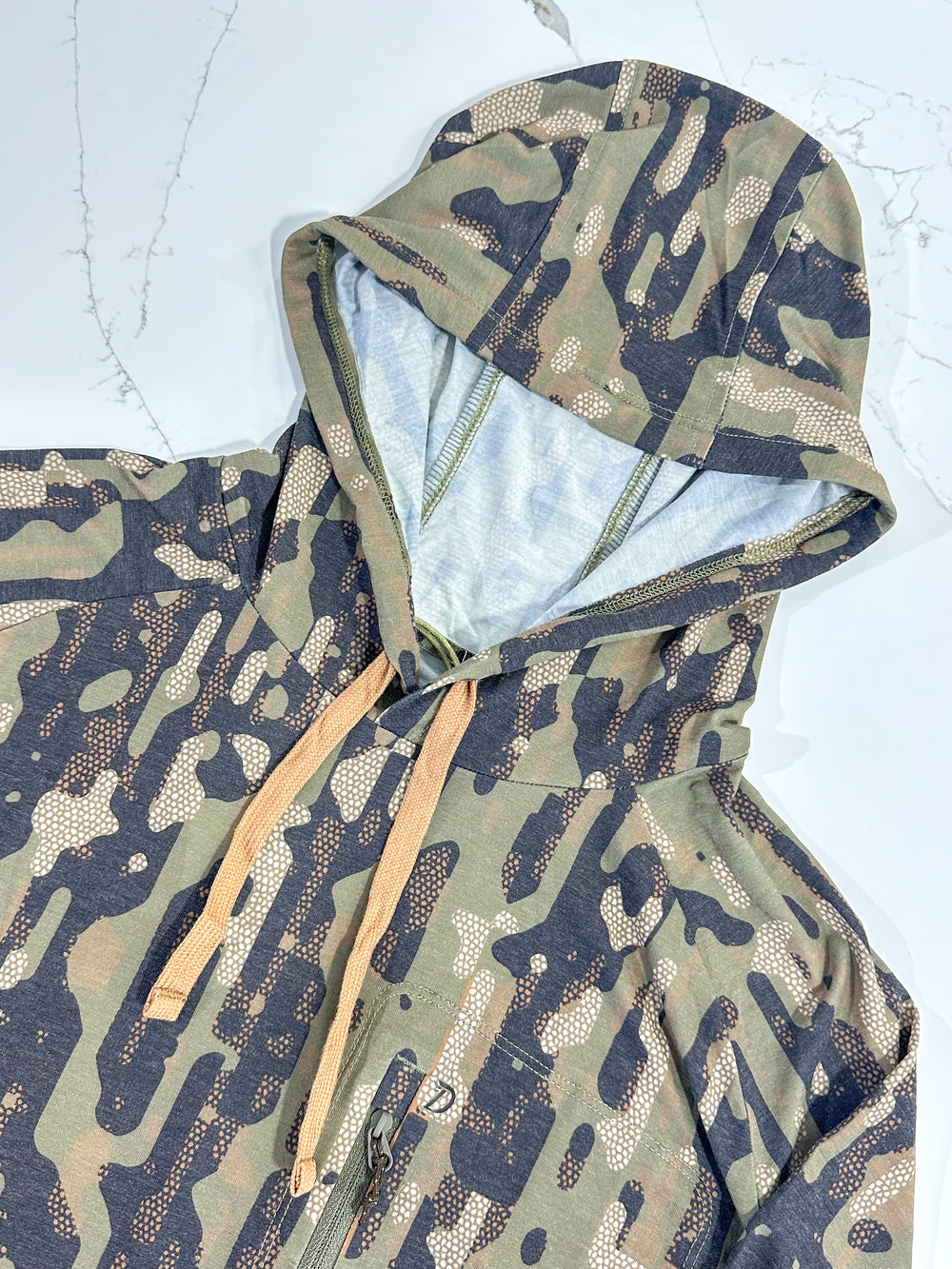 Duck Camp | Woodland - Lightweight Drirelease Hoodie