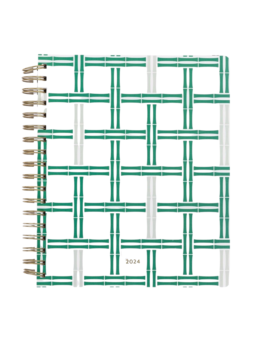 So Darling | Large Spiral Weekly Planner - Bamboo Breeze