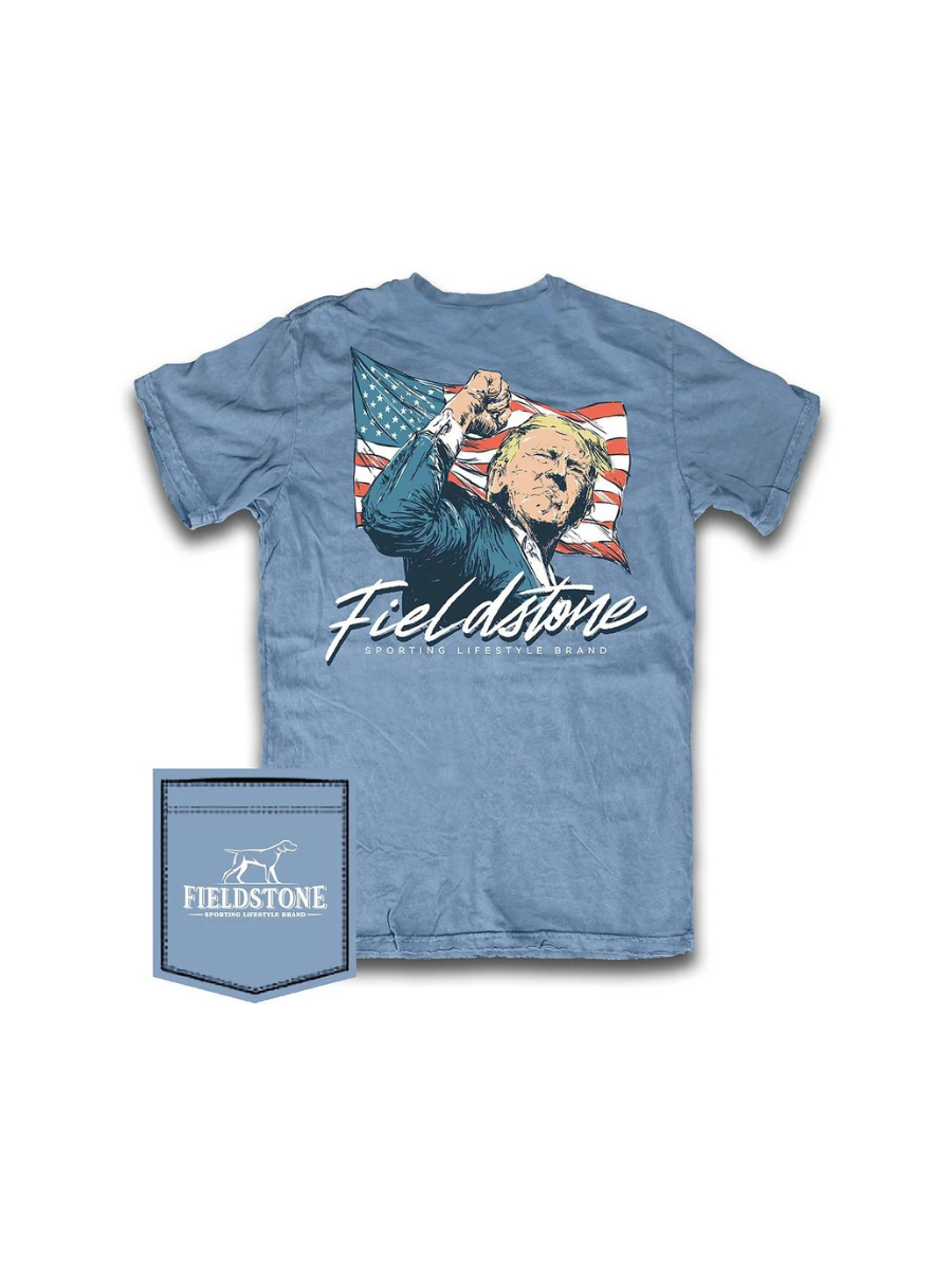 Fieldstone | YOUTH - Fight Tee - Ice Blue