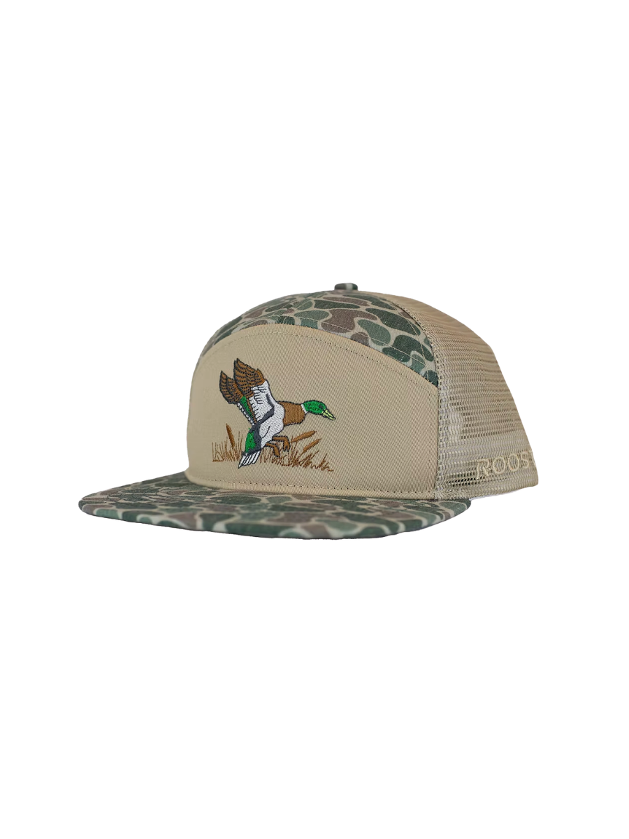 ROOST | 7 Panel 3D Puff Full Color Duck Logo