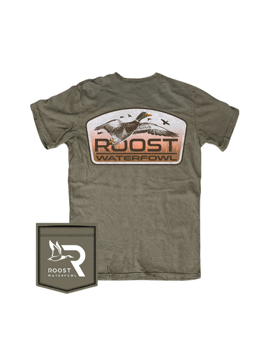 roost mens tee flying mallard tripp
