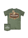 Fieldstone | YOUTH Camo Wood Duck Tee - Moss