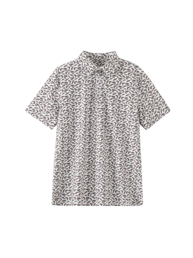 Rainbow Trout Polo mens fish performance polo tripp