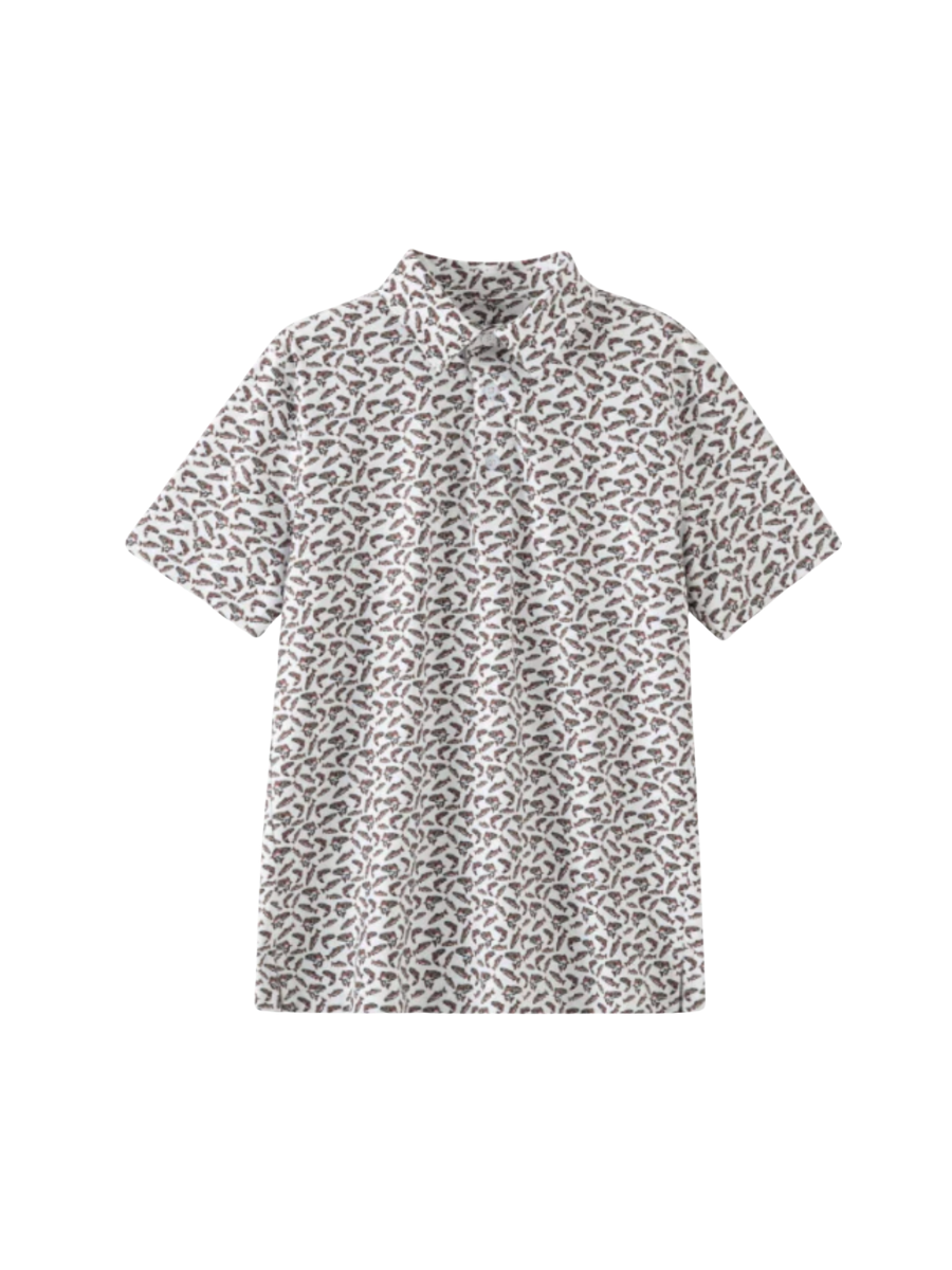 Rainbow Trout Polo mens fish performance polo tripp
