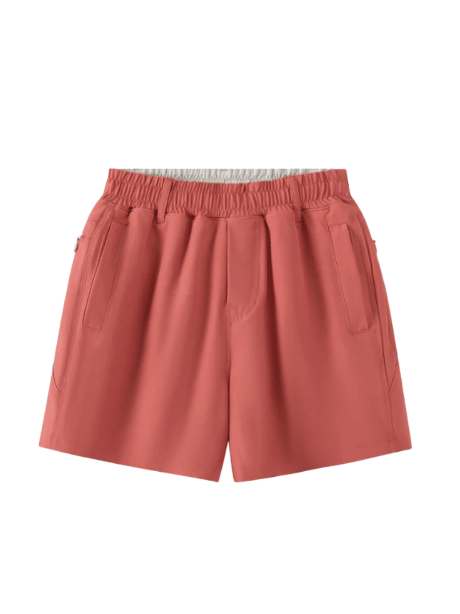 Freeballers Sports Shorts - Relaxed Red