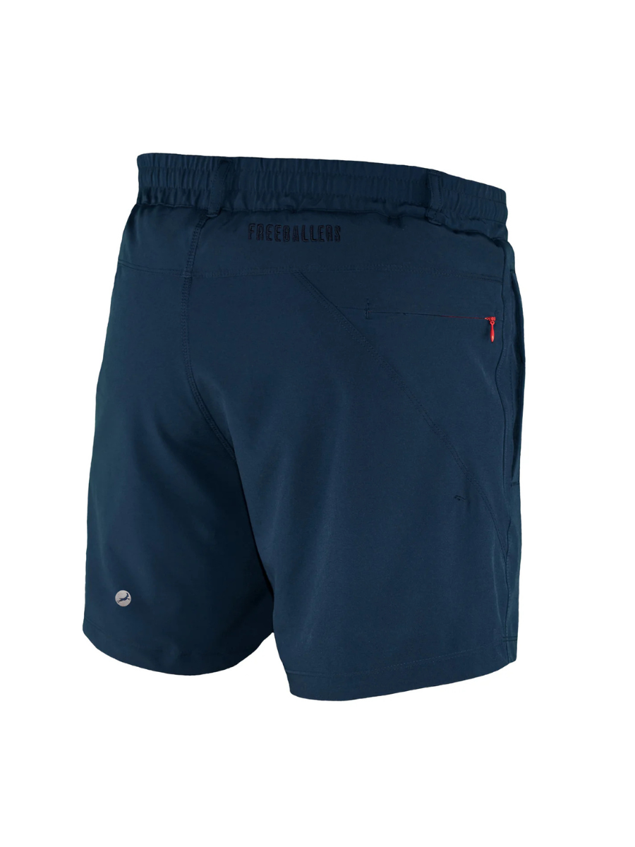 YOUTH | Freeballers Sports Shorts - Navy Blue