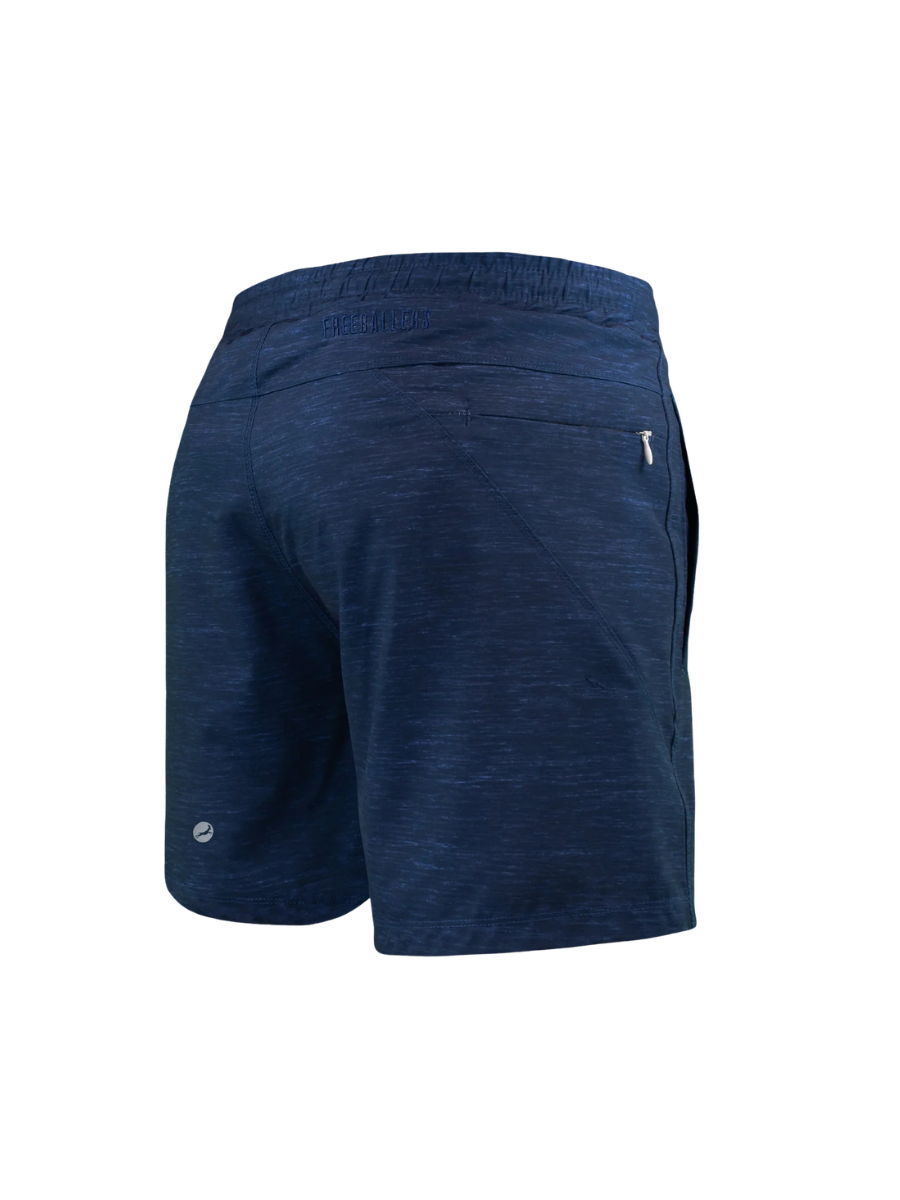 Freeballers Sports Shorts - Navy Heather