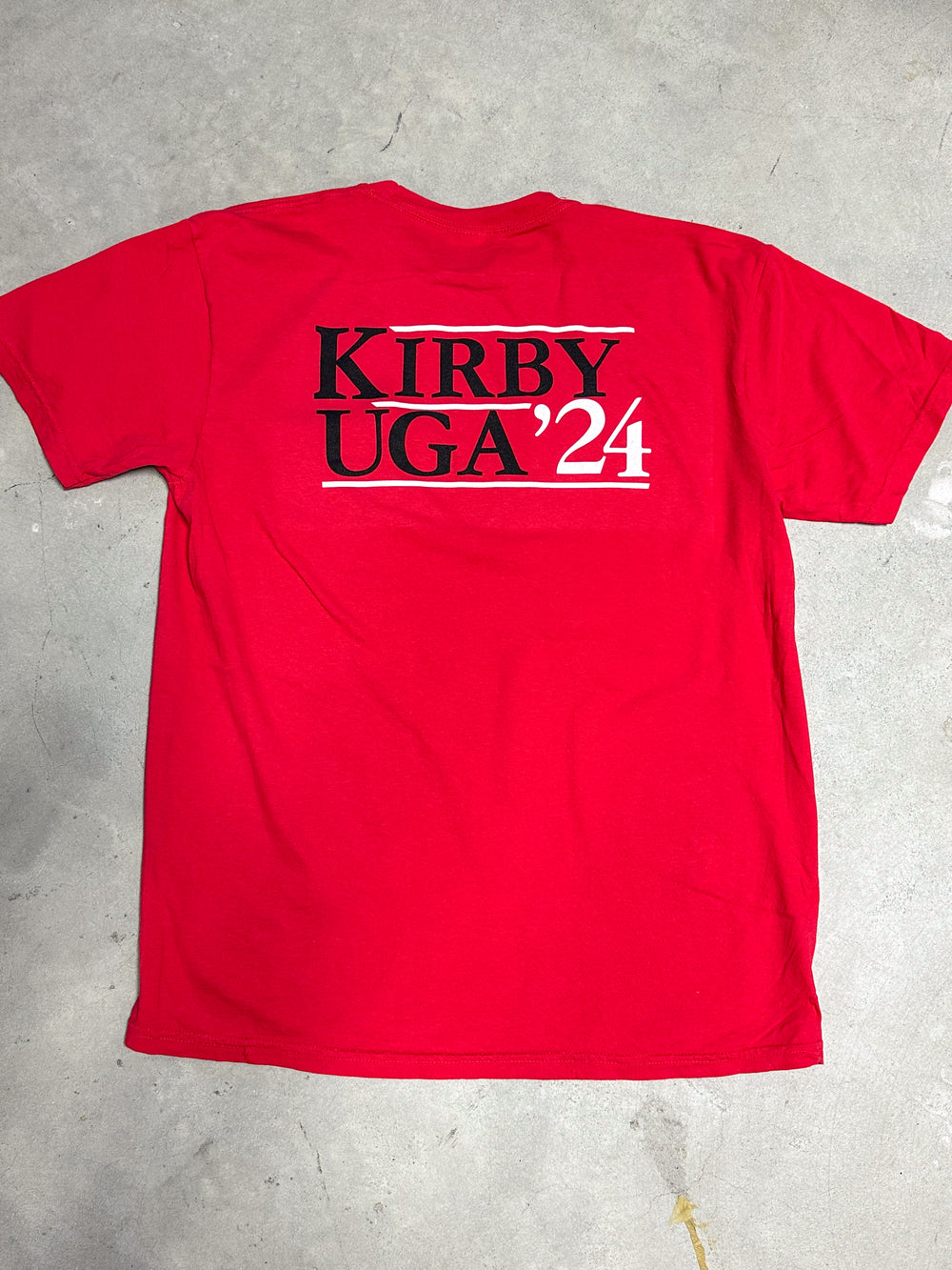 Kirby UGA Pocket Tee - Red