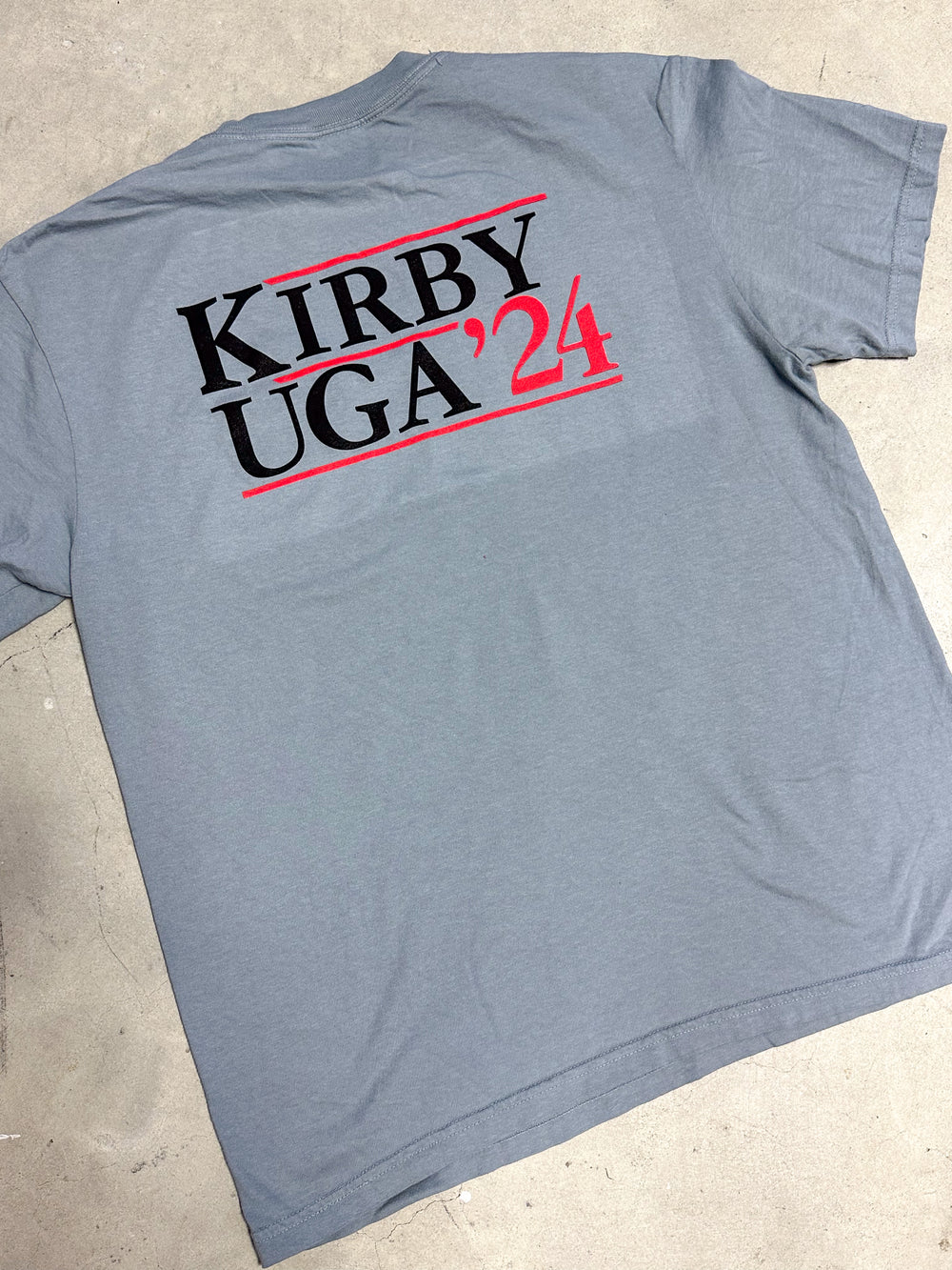 Kirby UGA Pocket Tee - Granite