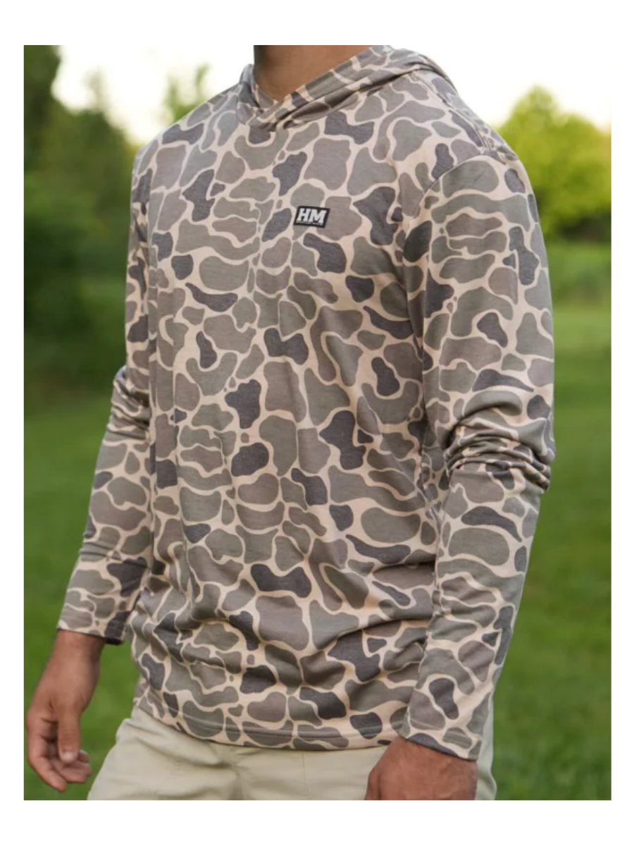 Hurricane Marsh | The Midwest Marsh Camo Performance Hoodie