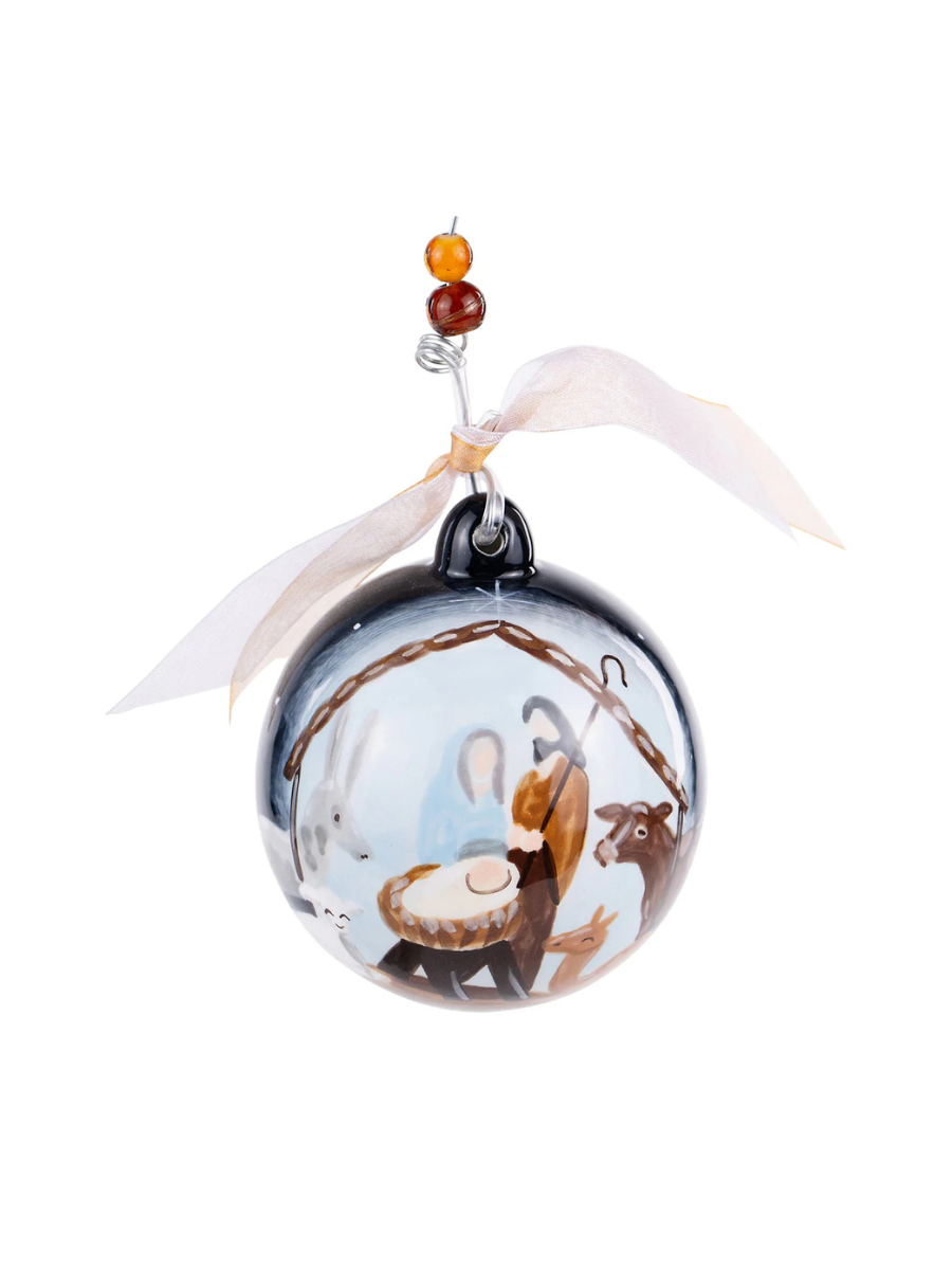 Glory Haus | Starry Night Nativity Ornament