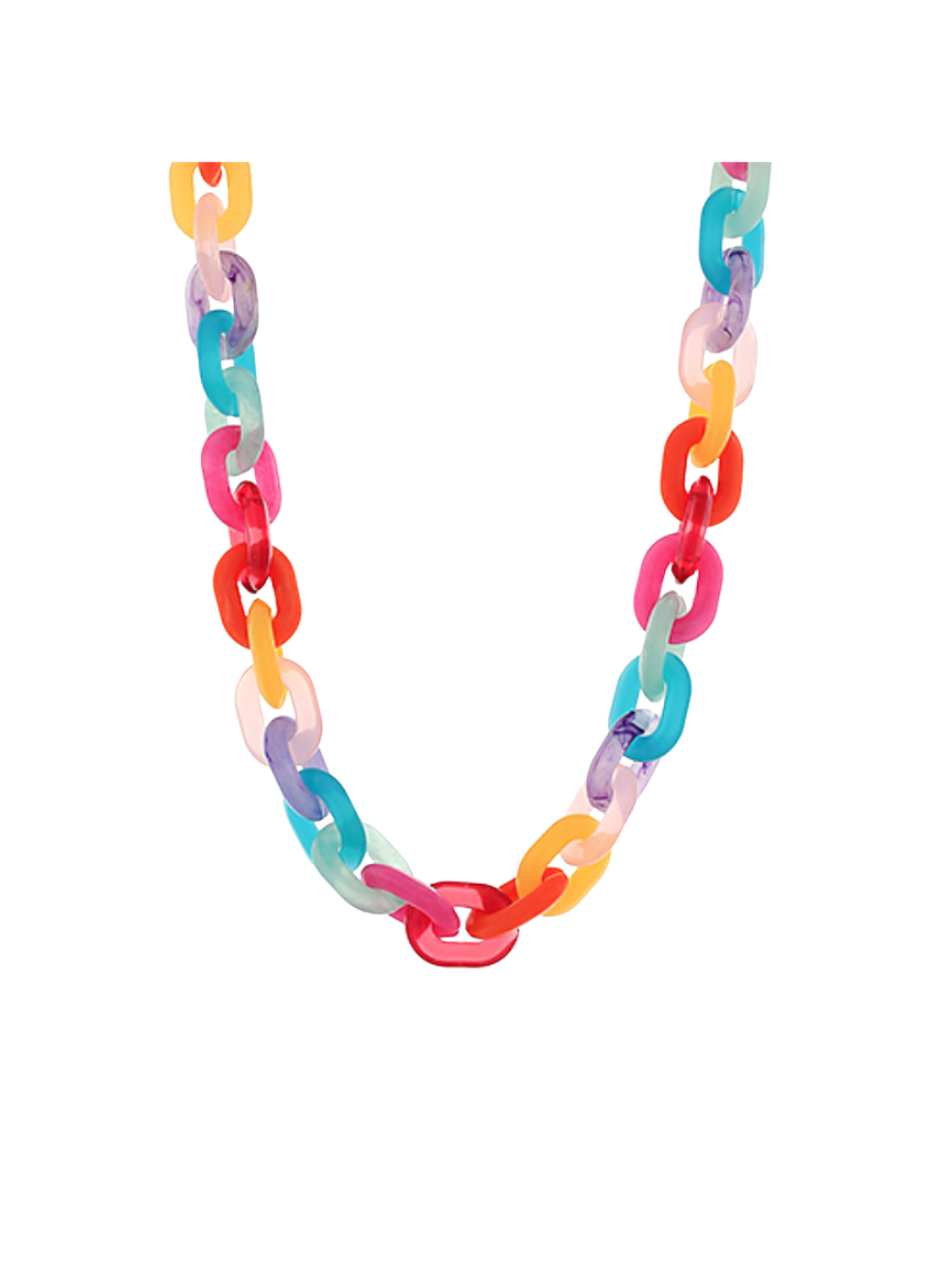 Linked Beautifully Necklace - Multi