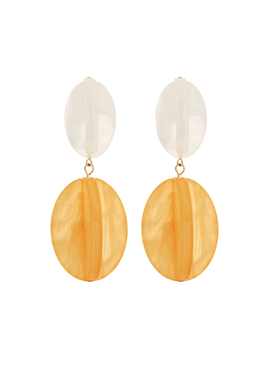 Bold & Beautiful Earrings - Sherbet