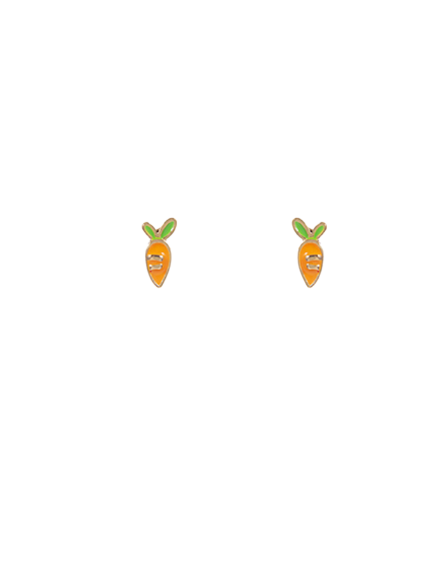 Easter Carrot Earrings