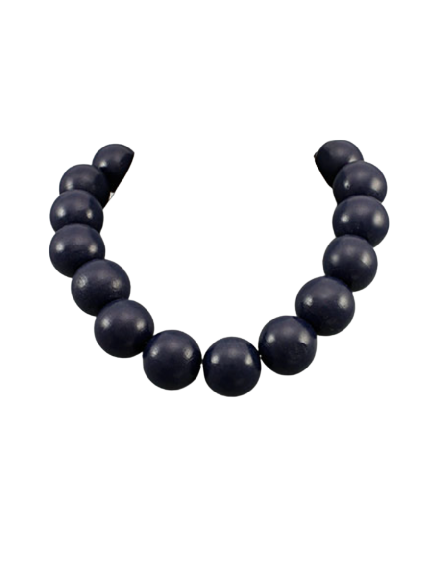 Bold Beauty Necklace - Navy
