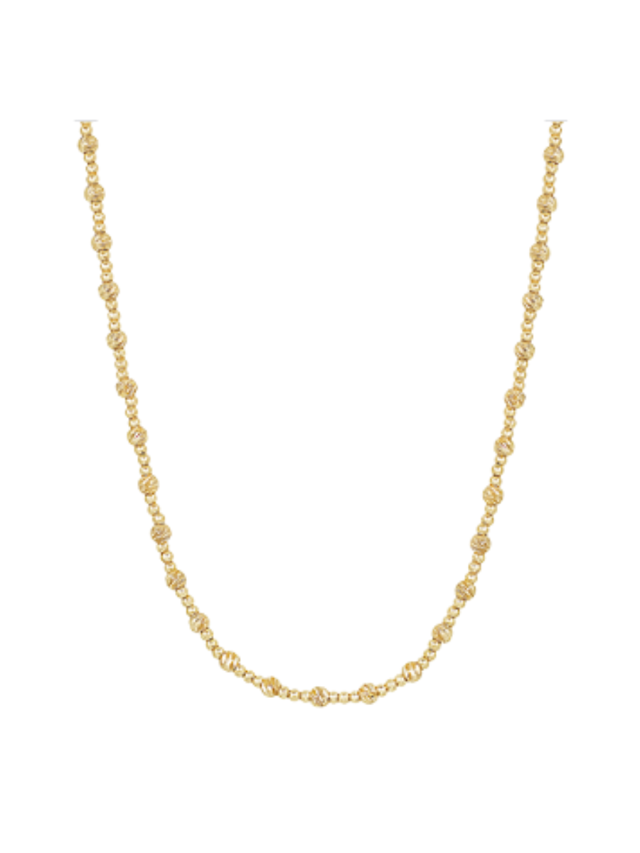 pop dot necklace gold womens boutique Jincy's