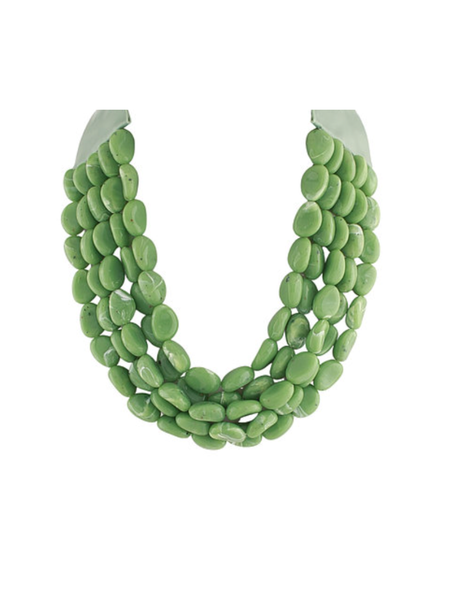 Stacked & Styled Necklace - Green
