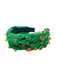 Knotted Headband Green Multi Stone Christmas womens girls gift jincy's