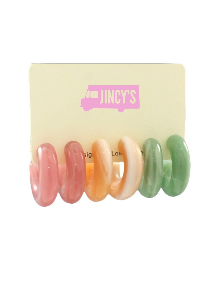 Pastel Daydreams Earring Set