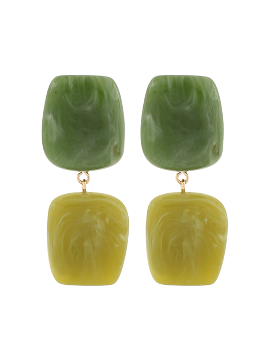 Marble Drift Earrings